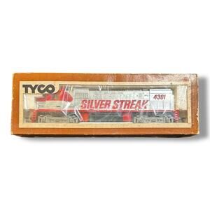 Tyco HO Scale Silver Streak Train Model